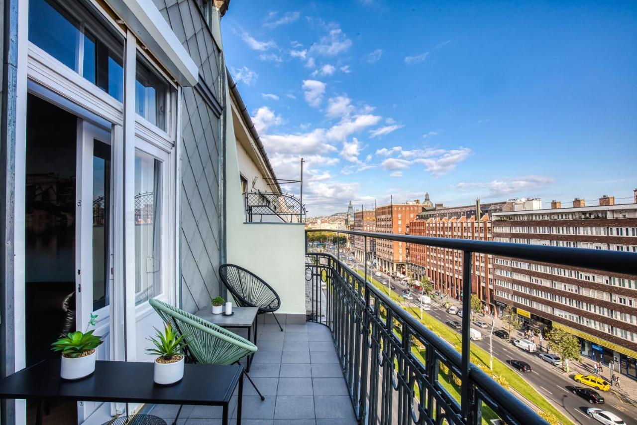 Panoramic Smart Penthouse Central View Of Grand Synagogue Daire Budapeşte Dış mekan fotoğraf